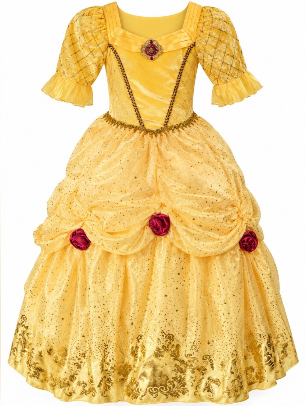 NWOT Disney Store Princess Belle Beauty & The Beast Costume Dress - Girls Size 5